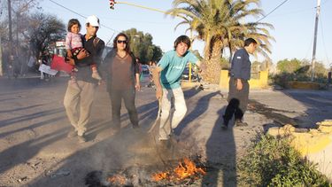 Gioja le pidió a los piqueteros de la Bebida que se vayan a la casa