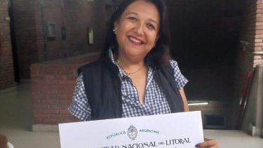 La historia detrás de la sanjuanina que se convirtió en la primera licenciada matriculada en podología