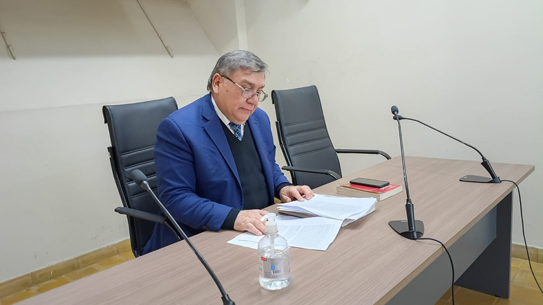 El juez Alberto Caballero.