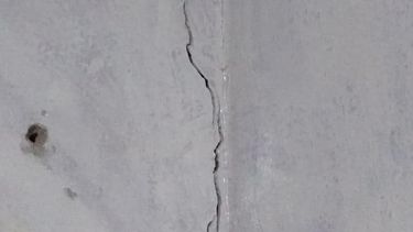 Fotos: como en el terremoto, las grietas que provocó el fuerte sismo en el Valle