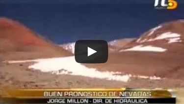 Hidráulica espera que el Niño ayude con las nevadas en Cordillera