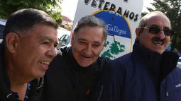 Antes de llegar a Malvinas, la emoción de un reencuentro ya moviliza a la delegación