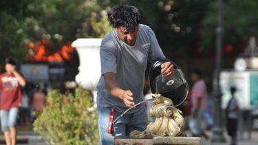 Calor infernal: tres departamentos de San Juan en alerta naranja