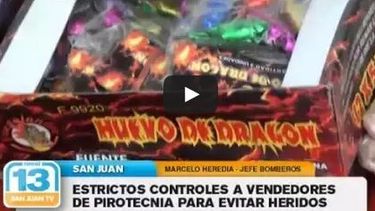 Lo que tenés que saber al comprar pirotecnia