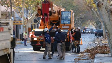 Video: el operativo en pleno centro que se robó todas las miradas