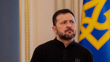 Volodimir Zelensky, presidente de Ucrania.