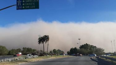 Con otro ventarrón, mirá cómo estará el tiempo este miércoles en San Juan