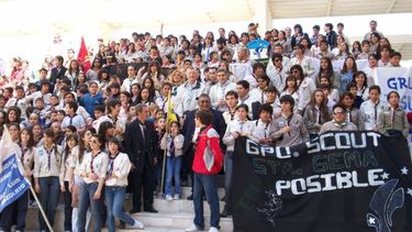 Pocito: más de 1000 niños y jóvenes scouts se reúnen en un campamento