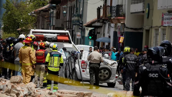 Un sismo de magnitud 6,8 sacudió el sur de Ecuador: al menos cuatro muertos