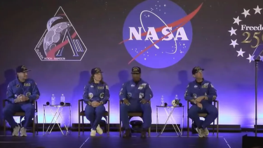 Los astronautas de la Artemis II destacaron lo trascendental de la misión