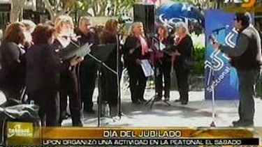 UPCN celebró el Día del Jubilado en la Peatonal