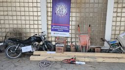 Caen dos delincuentes de Chimbas que arrasaron en una obra de construcción en Ullum Caen dos delincuentes de Chimbas que arrasaron en una obra de construcción en Ullum