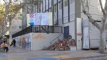 Fotos: el vandalismo se apoderó de una escuela recién remodelada