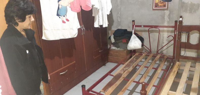 El lugar. En este lugar se desat&oacute; el principio de incendio.