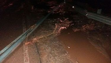 La creciente en Angualasto se llevó más de 100 cabras y dejó un vehículo varado