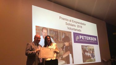 Grupo Petersen, distinguido con el Premio al Emprendedor Solidario