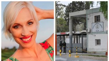 Ingrid Grudke entra al Penal de Chimbas para un evento top