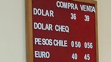 El dólar cotiza 20 centavos menos en la provincia