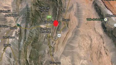 Fuerte sismo sacudió el norte sanjuanino