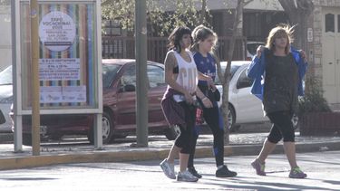 Llegó el Zonda y calentó la tarde sanjuanina