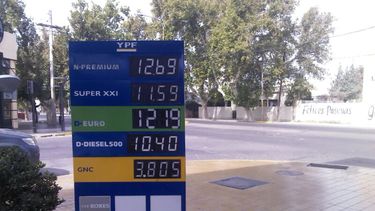 En San Juan también rige la suba de los precios de la nafta