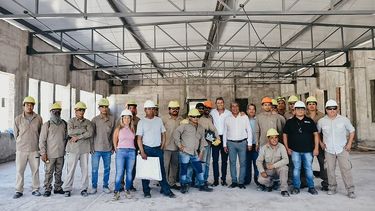 Mirá cómo está quedando el nuevo hospital de Calingasta