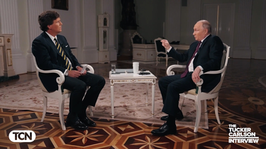 &nbsp;Tucker Carlson entrevistó a Vladimir Putin
