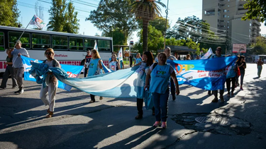 Uno de los paros realizados por UDAP en 2025.
