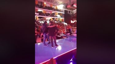 Video: así mostraba Tinelli la previa de Genios de la Argentina