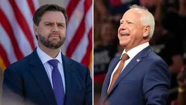 &nbsp;JD Vance y Tim Walz&nbsp;