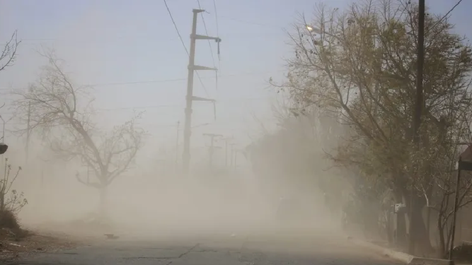 El viento sur estará presenta durante gran parte de la jornada en San Juan.