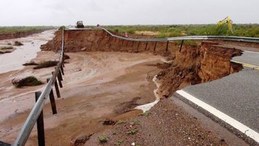 Cortaron la ruta 141, entre Marayes y La Rioja