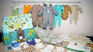 Quieren crear la cajita finlandesa para bebés, versión San Juan