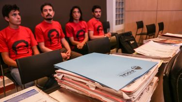 Juicio por Tellechea: la sala apretada, el dolor de la familia y la negación de los acusados