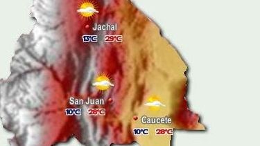 Viene un fin de semana con mucho calor y algunas nubes