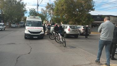 Un accidente generó caos en el tránsito en una esquina de Avenida Libertador. Un accidente generó caos en el tránsito en una esquina de Avenida Libertador.
