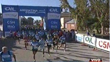 Con una gran multitud, ya se vive Argentina corre en San Juan