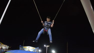 El parque de diversiones dentro de la FNS que volvió locos a los más chicos