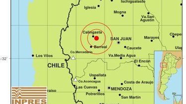 Un leve sismo en San Juan se percibió en Mendoza