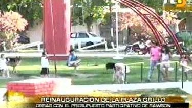 Inauguraron refacciones en la Plaza Luis Grillo