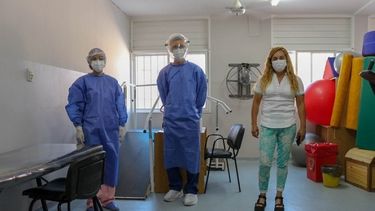 En San Juan: mirá cómo trabaja el consultorio para pacientes recuperados de COVID-19