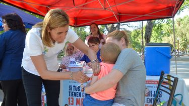 En San Juan ya vacunaron al 36% de niños y niñas contra el sarampión, rubéola y polio