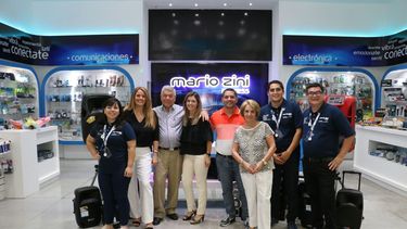 Mario Zini se mudó en el Hiper e inauguró un local espectacular: mirá las imágenes