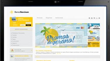 Banco San Juan renovó su sitio web