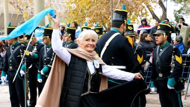 El Mundial también se vivió en el desfile de la Fundación de San Juan