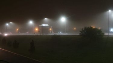 Protección Civil lanzó un alerta meteorológica para todo San Juan por la llegada de viento Sur durante la noche de este miércoles.