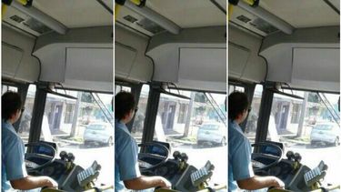 Se puso la diez: colectivero sanjuanino le salvó la vida a una anciana