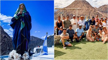 Por primera vez, el dique Punta Negra fue escenario de la Procesión Náutica