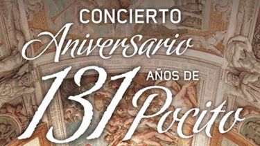 Un concierto por 131 años de Pocito