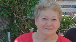 Amapola Esmeralda Tobal, vecina homenajeada en Rawson.